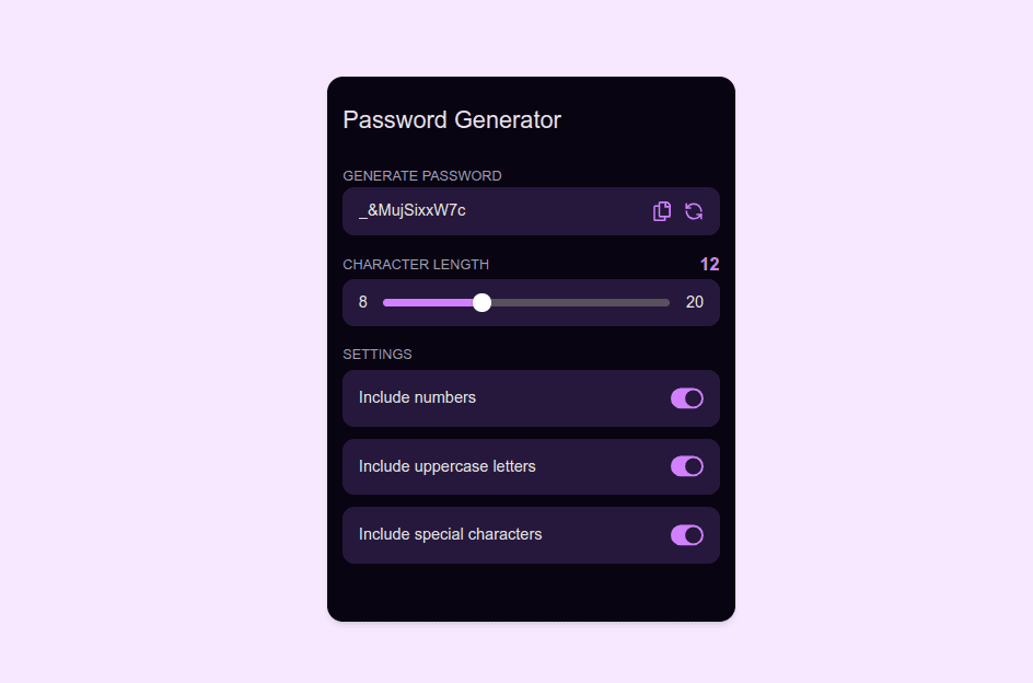 Password Generator